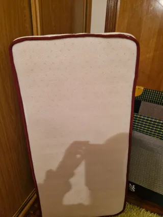 Cuna de viaje plegable con colchon y edredon