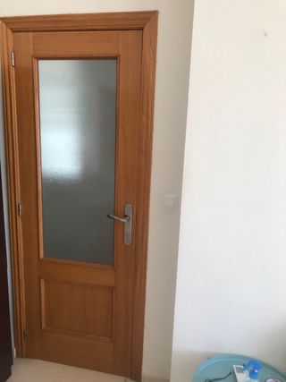 Juego puertas pino macizo