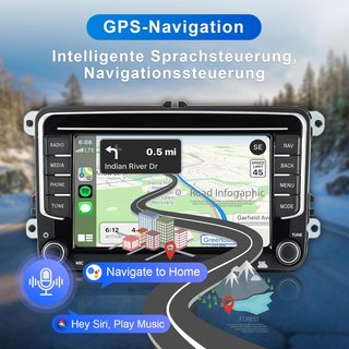 Radio de Coche Android con Pantalla de Navegación