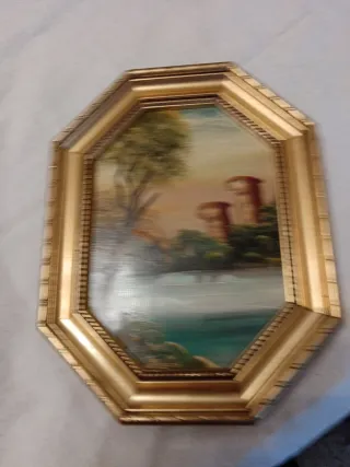 N. 2 Quadretti Vintage Dorati