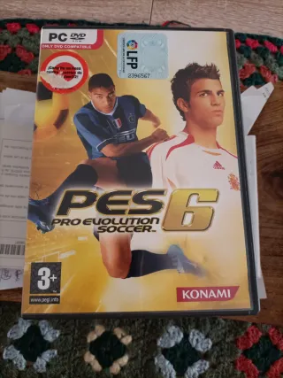 PES 6 Pro Evolution Soccer PC DVD
