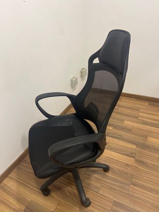 Silla de escritorio negra