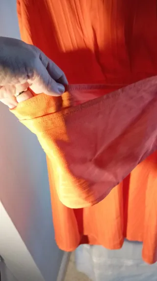 Mono pantalón corto naranja