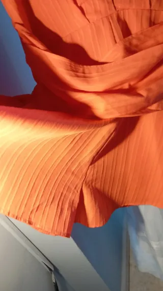 Mono pantalón corto naranja