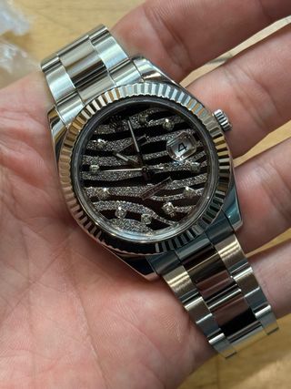 Rolex Datejust 41mm Esfera Diamantes