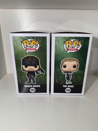 Funko Pop Metal Gear Solid Naked Snake & The Boss