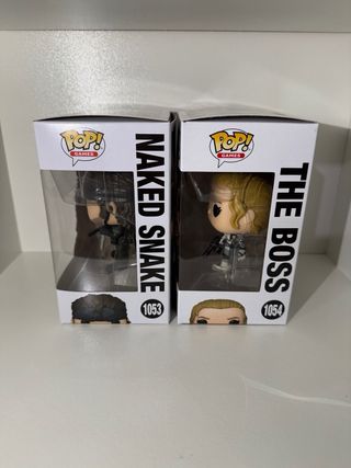Funko Pop Metal Gear Solid Naked Snake & The Boss