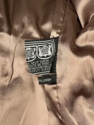 Chaleco Piel Vintage Leather Sound Marrón