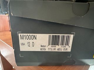 Zapatillas New Balance M1000N Talla 46.5