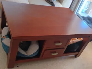 Mueble de salón de madera