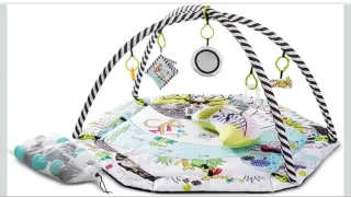 Gimnasio Bebé con Pelotas y Cojín