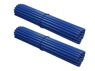 Fundas para radios de moto 76 udes. (azul) Nuevo