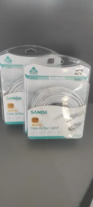 CABLE INTERNET LAN-25M CAT-6 ESTRENA