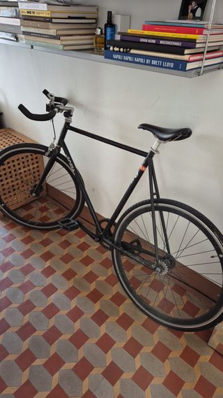 Bici Single Speed Negra Talla 58