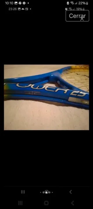 Raqueta de tenis Dunlop