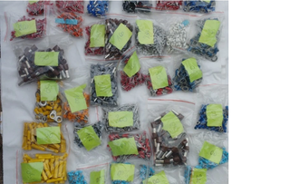 Lotto capicorda/puntali assortiti