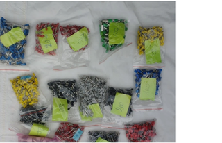 Lotto capicorda/puntali assortiti