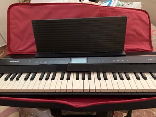 Piano + funda Roland Go 61-P. A estrenar.
