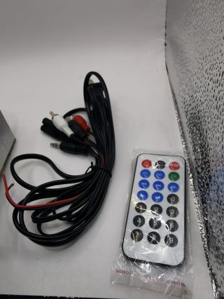 Amplificador V608A USB SD AUX + Mando