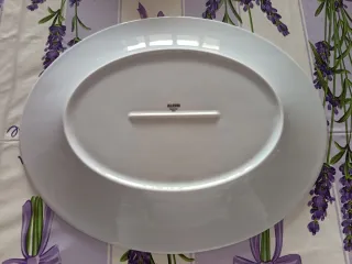 Alessi Piatto da portata ovale porcellana NUOVO