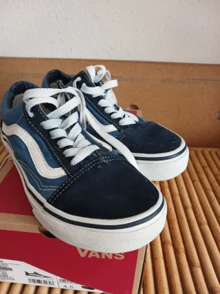 Vans Old Skool Azul y Negro