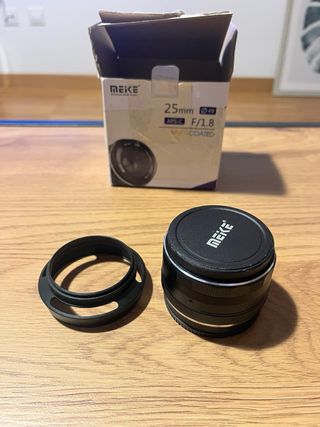 Objetivo Meike 25mm f1.8 Fujifilm X