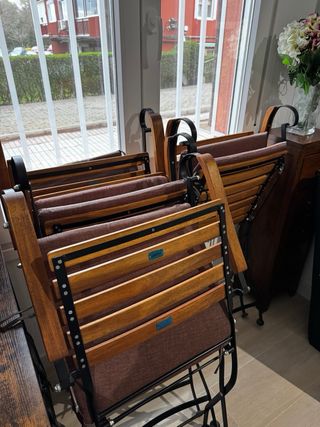 Conjunto Mesa de terraza y 4 sillas Sunfun