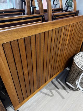 Conjunto Mesa de terraza y 4 sillas Sunfun