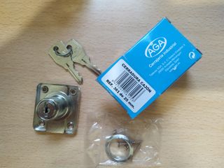 cerradura cajón o taquilla 25mm