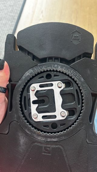 Fijaciones Snowboard Salomon L/XL HOLOGRAM