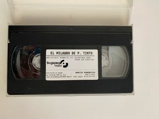 El milagro de P Tinto VHS
