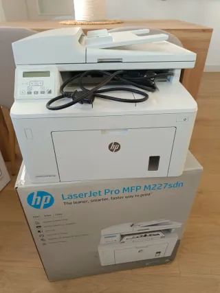 Impresora HP LaserJet Pro MFP M227sdn -No funciona