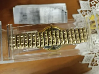 Orologi x Nr 2 Swatch Colore Oro Nuovi Complet €49