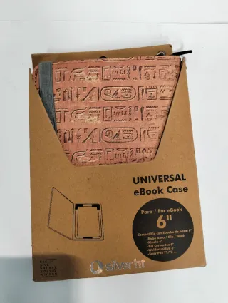 Silver HT Funda Universal Case Egypt para Ebook