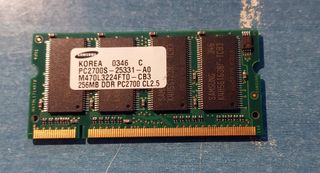RAM Samsung 256MB DDR PC2700 CL2.5