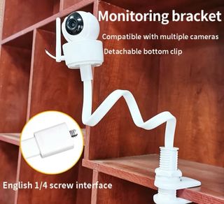 Soporte flexible para cámara de vigilancia