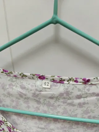 Blusón fallero estampado floral