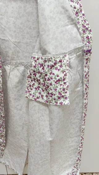 Blusón fallero estampado floral