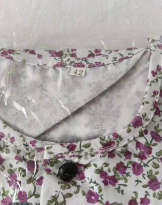 Blusón fallero estampado floral