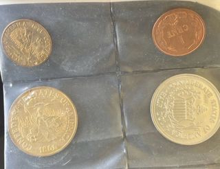 Stati Uniti - Lotto 4 Monete Riconio Stati Confede