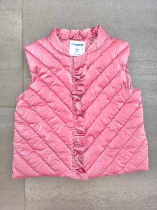 Chaleco acolchado Mayoral 18 meses rosa