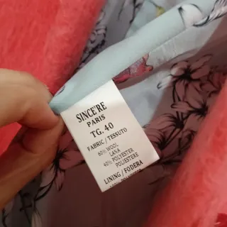 Cappotto SINCERE PARIS Rosa