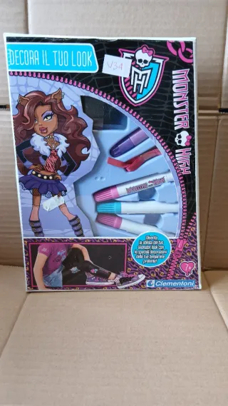 Monster High Decora Il Tuo Look Clementoni
