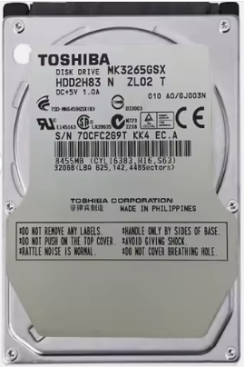 Disco duro SATA de 120 Gb para portatil