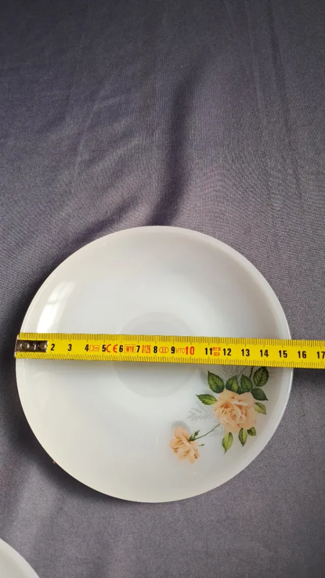 2 Tazas desayuno Arcopal Rosas