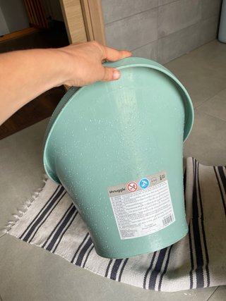 Bañera bebé Shnuggle con patas