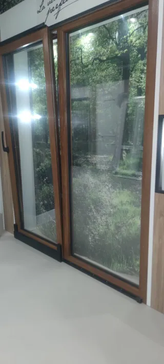 Ventana corredera oscilo paralela