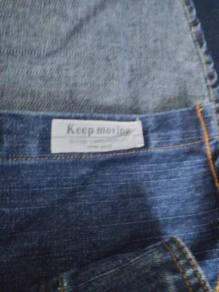 Camisa vaquera juvenil azul