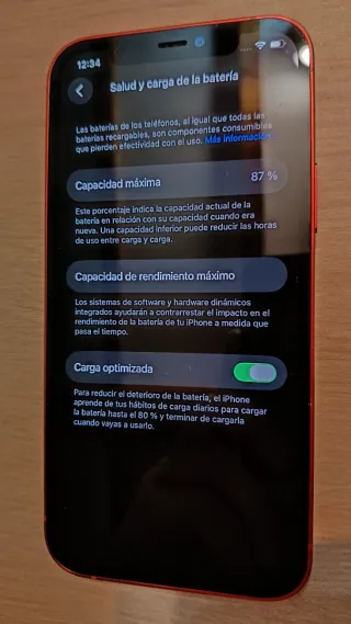 Apple iPhone 12 rosso 128 Gb