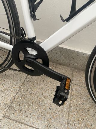 Bici carretera Van Rysel blanca